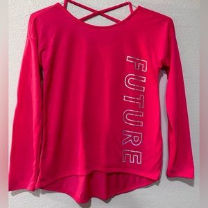 Girls Ideology large long sleeve T-shirt. Pink. Excellent condition.